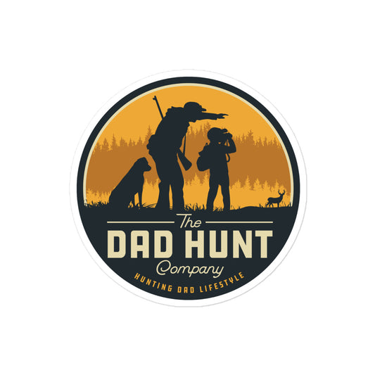 The Dad Hunt Co Sticker